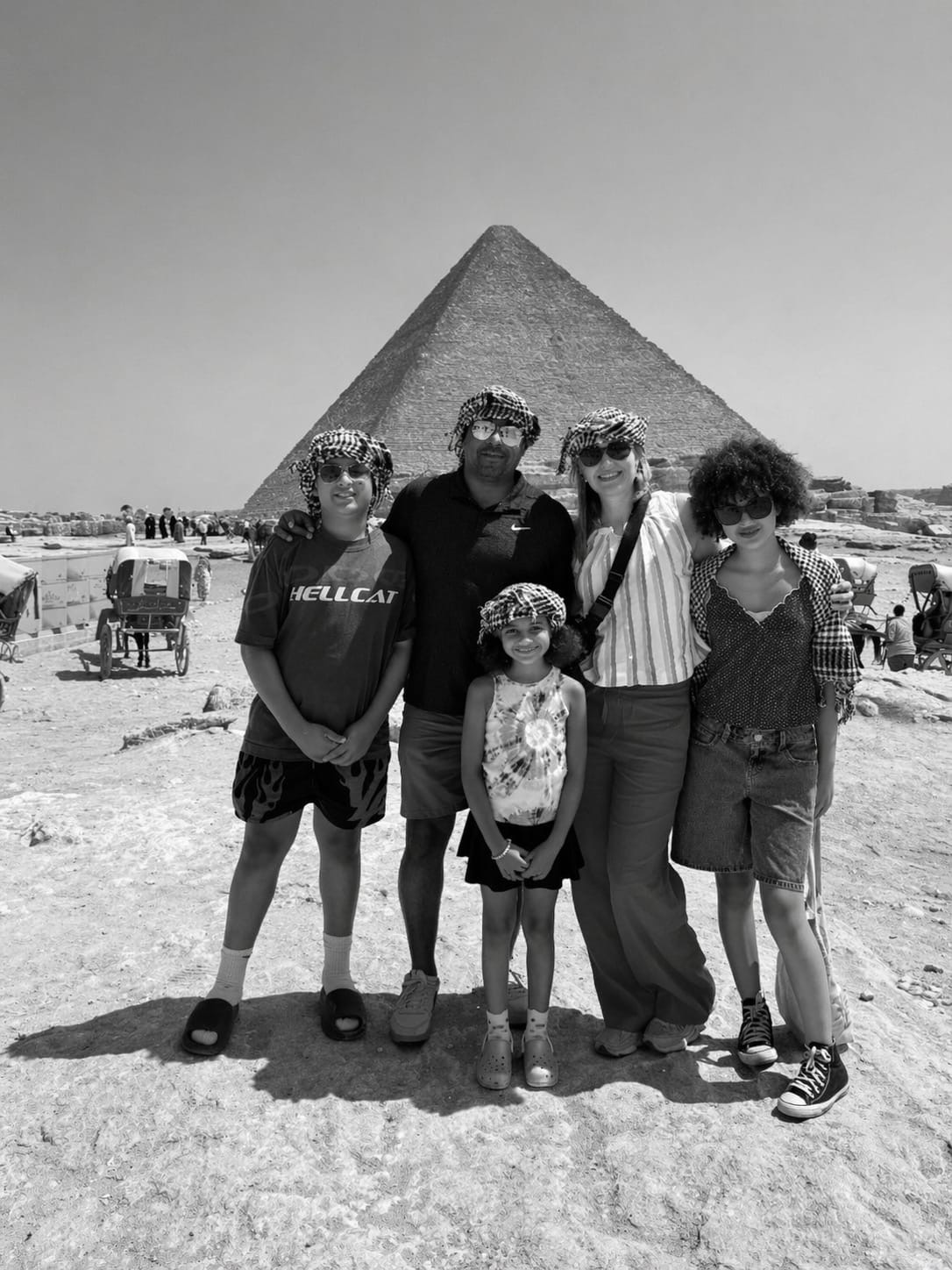 Tajoo with his family