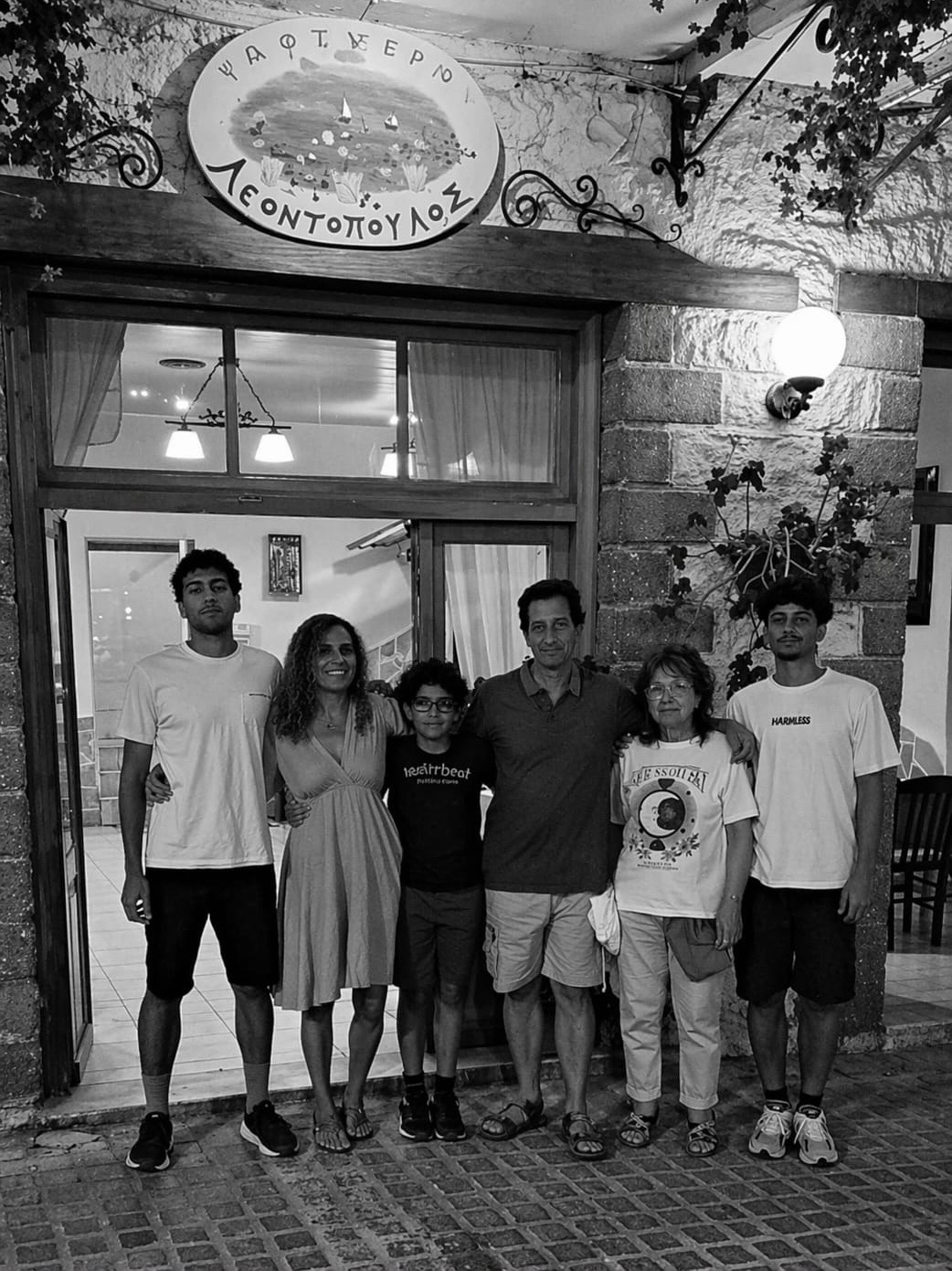 Tatiana with her family